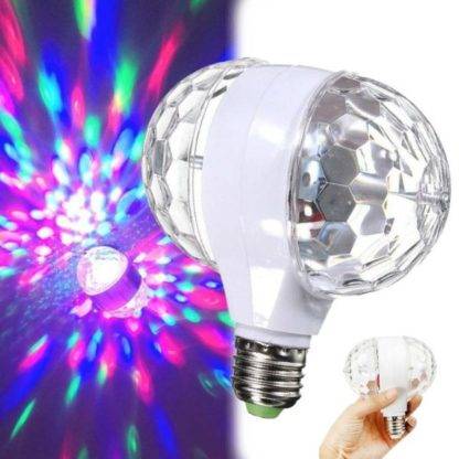 LED RGB rotirajuća disko sijalica