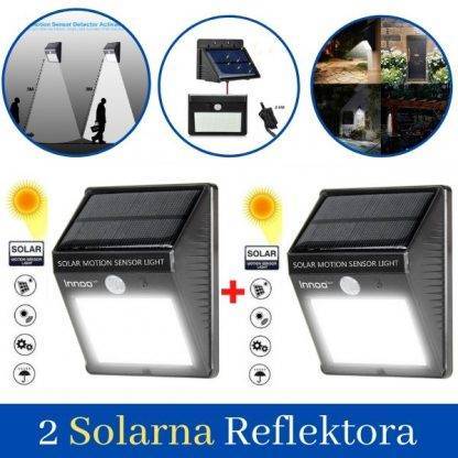 2 Solarna Led Reflektora (20 dioda) za 1499din!