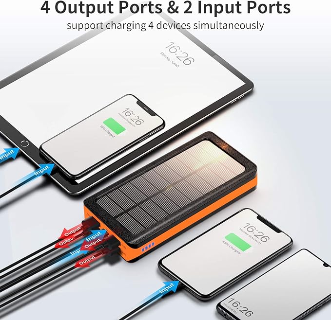 Solarni Punjač Power Bank 60000mah