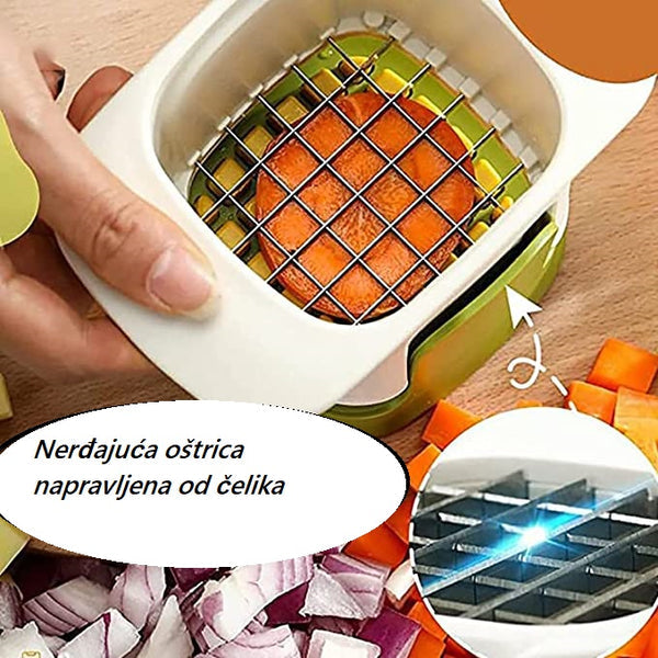Seckalica za povrće 2u1