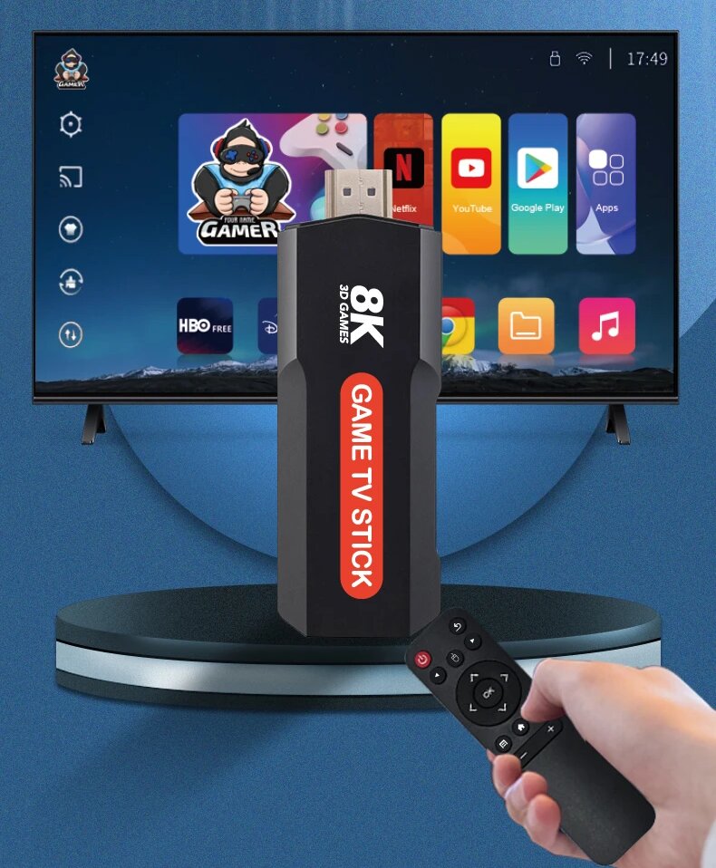 2u1 TV smart box sa igricama