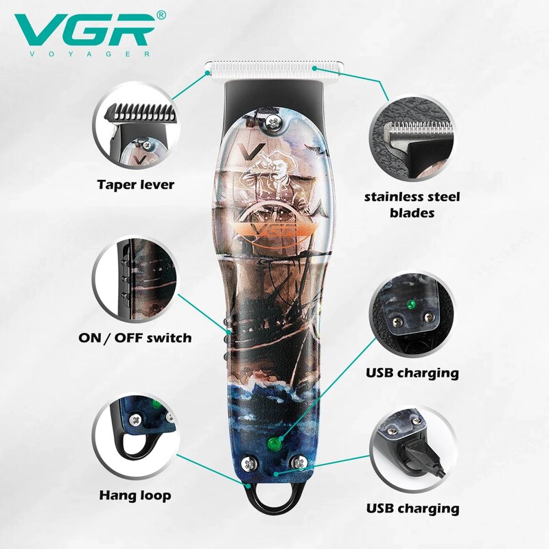 VGR V-953 Trimer za kosu i bradu