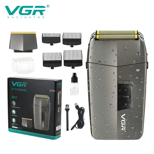 VGR V-086 - 2 u 1 Bežični Trimer i Brijač