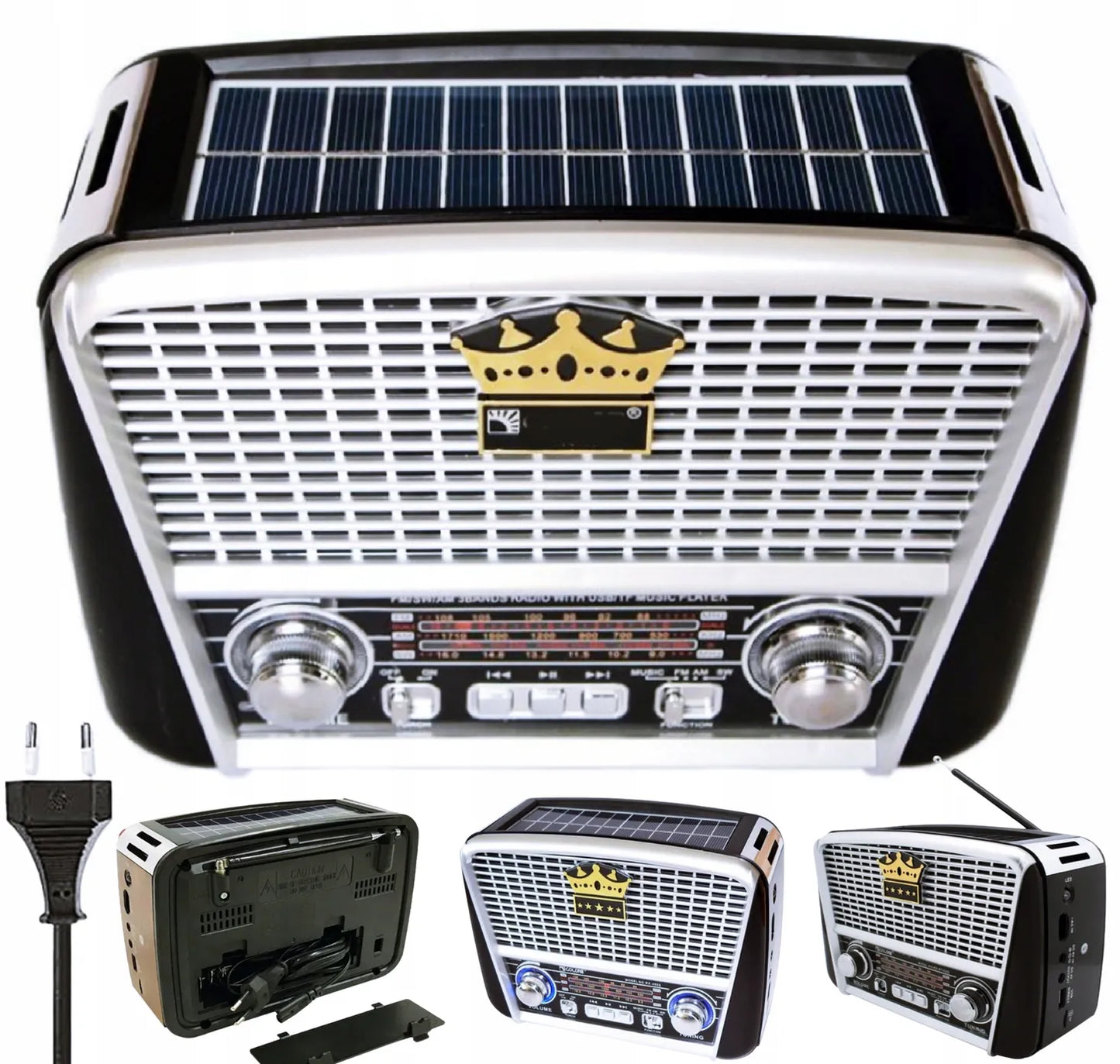 Bluetooth Solarni Radio RX-BT455S