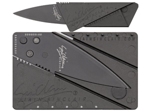 Cardsharp – Rasklopivi nož u veličini kreditne kartice (2 za 1200!)