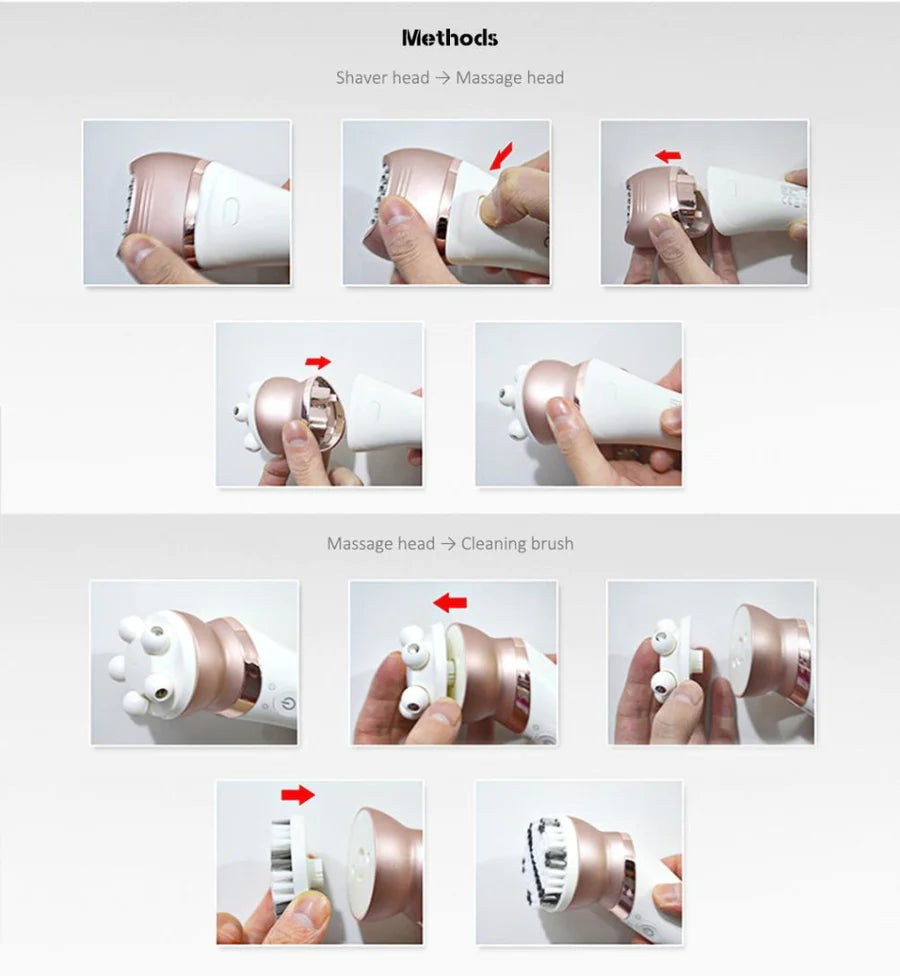 Kemei 5u1 epilator