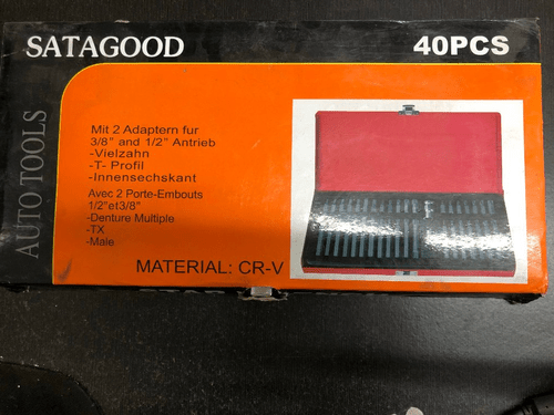 Komplet za auto – set 40 alata