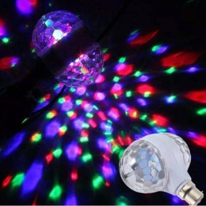 LED RGB rotirajuća disko sijalica