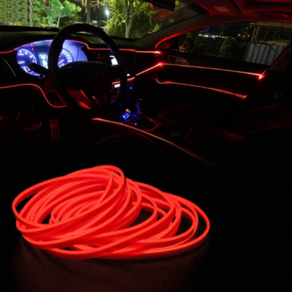 LED traka (optičko vlakno) 3m za enterijer auta