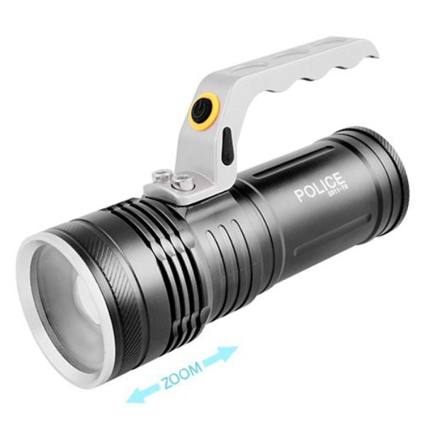 LED zum, punjiva, vodootporna ručna lampa – 8000 lumena