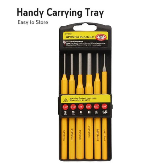 Set probijača i izbijača – 6 komada