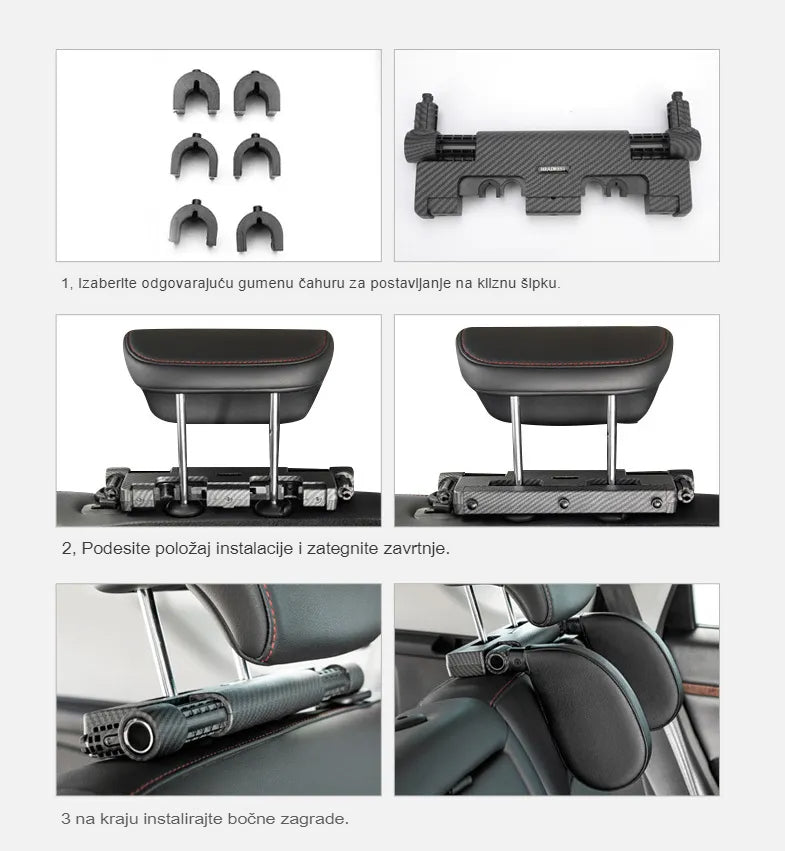 Naslon za glavu za spavanje u automobilu - Prijatelj Vašeg Putovanja!