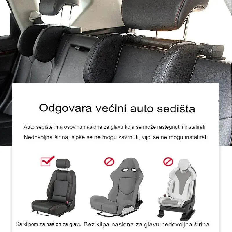 Naslon za glavu za spavanje u automobilu - Prijatelj Vašeg Putovanja!