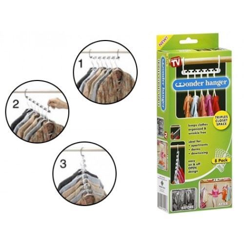 Magične Vešalice – Organizator odeće 1 + 1 Gratis!