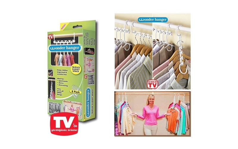 Magične Vešalice – Organizator odeće 1 + 1 Gratis!