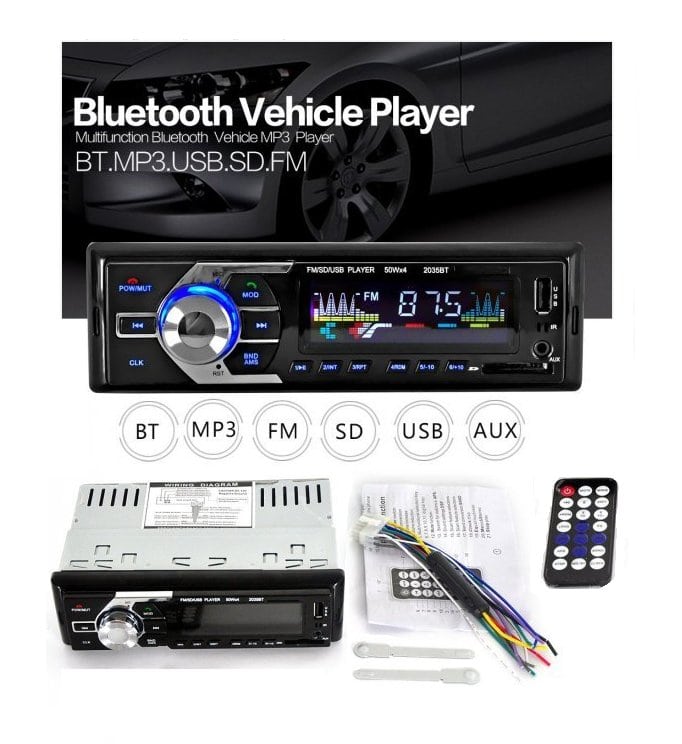 Auto radio mp3 Bluethooth