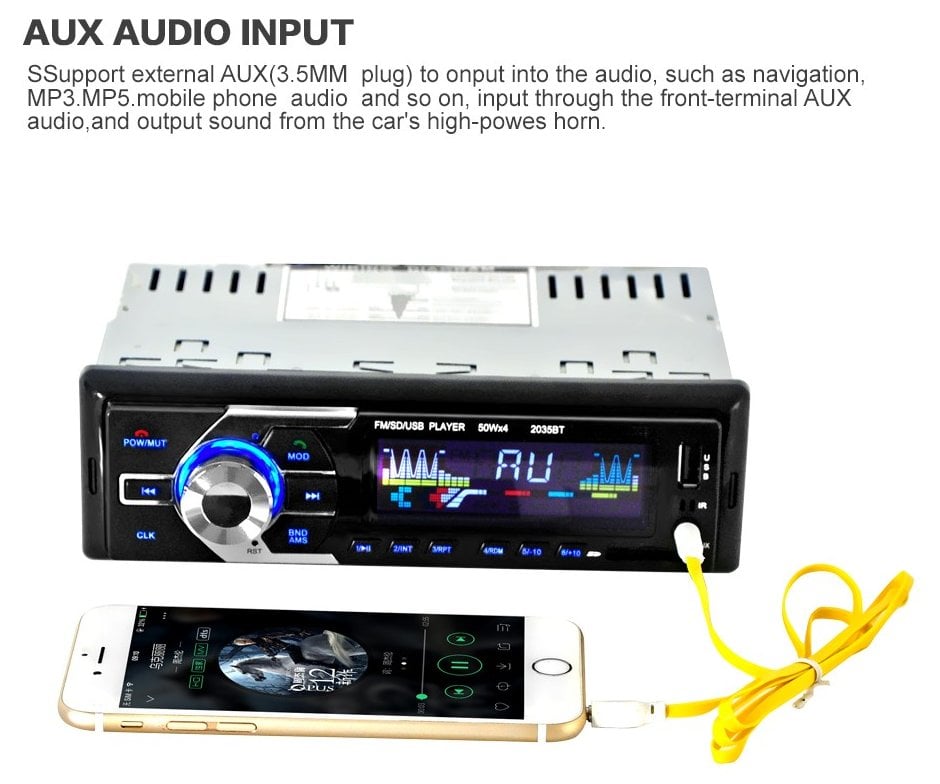 Auto radio mp3 Bluethooth