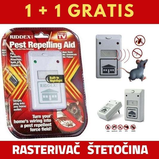 Riddex rasterivač štetočina 1+1 gratis