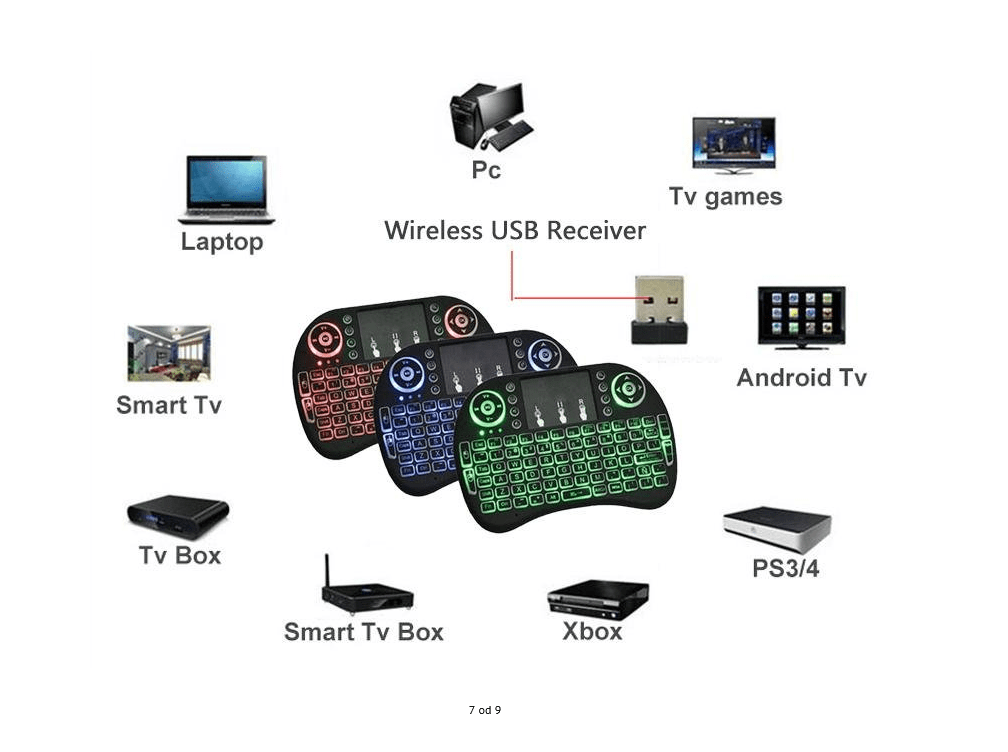 Mini bežična tastatura