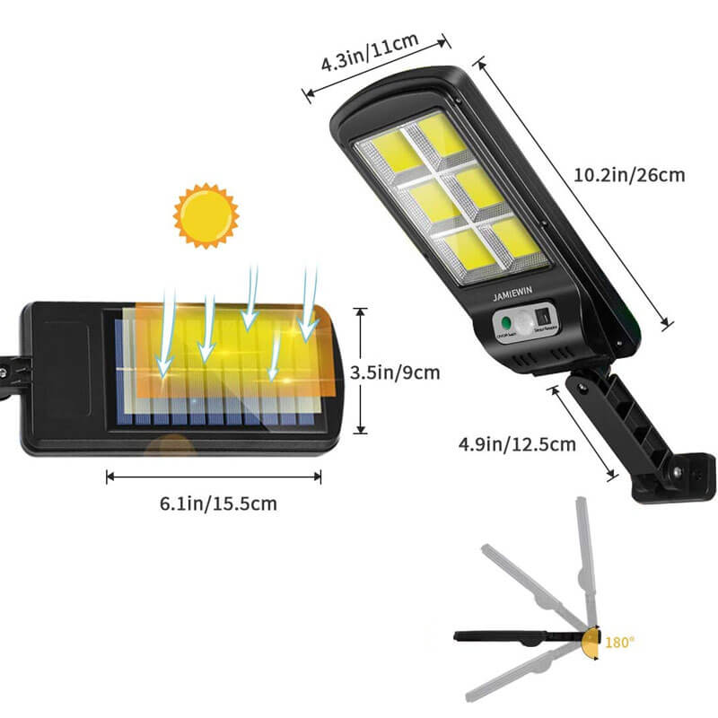 Solrani reflektor – lampa