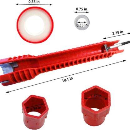 Multifunkcionalni ključ za vodovodne cevi i slavine