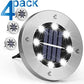 4 Ubodne Solarne Disk Svetiljke – 8 Led dioda