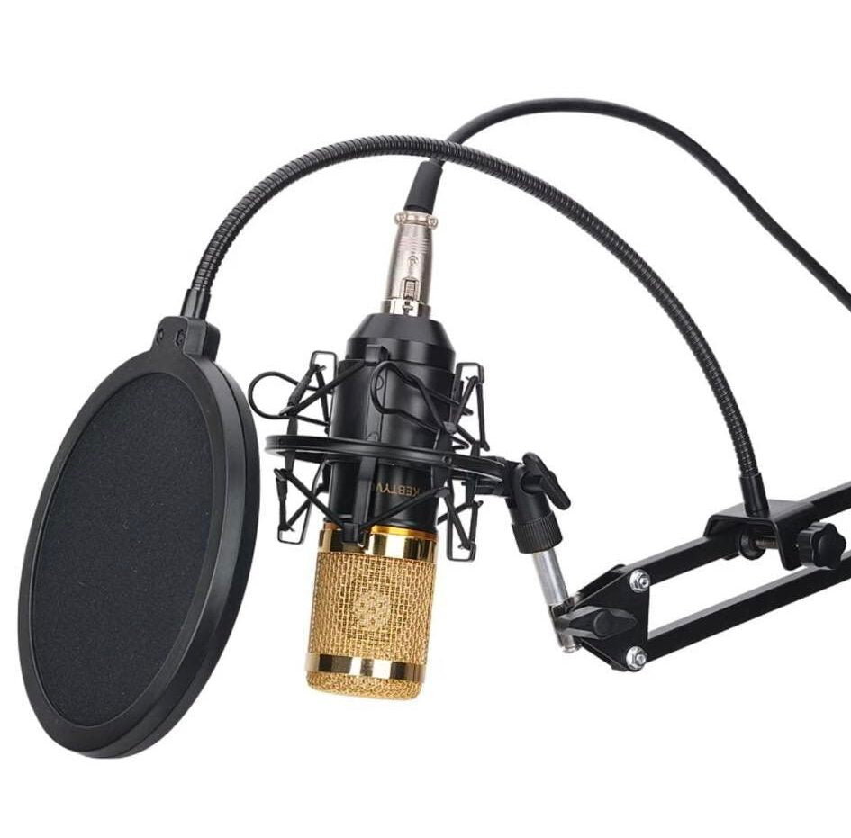 Bm 800 + Stalak + Pop filter + V8 Sound card