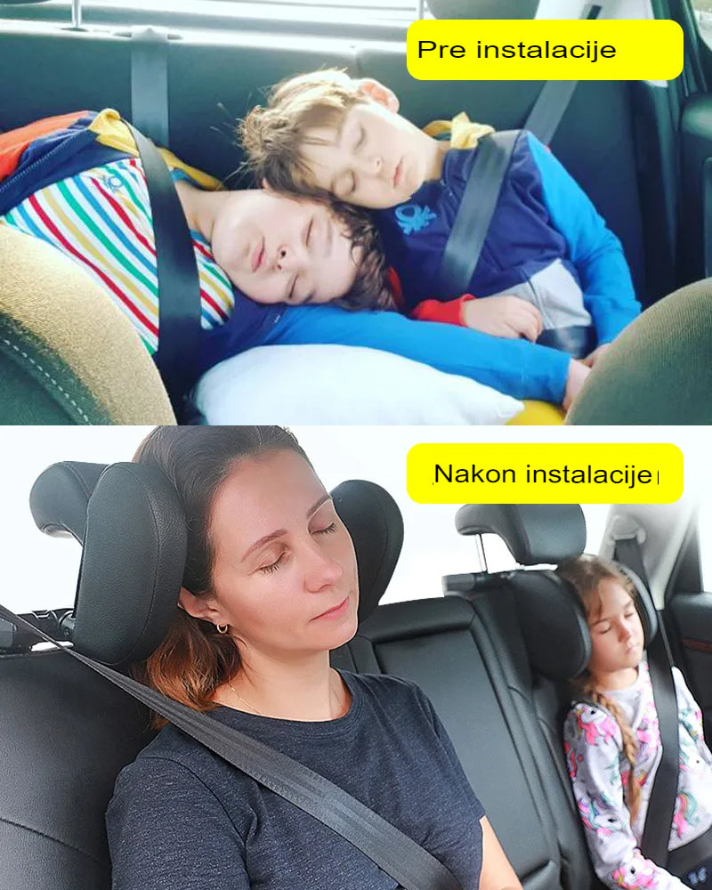 Naslon za glavu za spavanje u automobilu - Prijatelj Vašeg Putovanja!